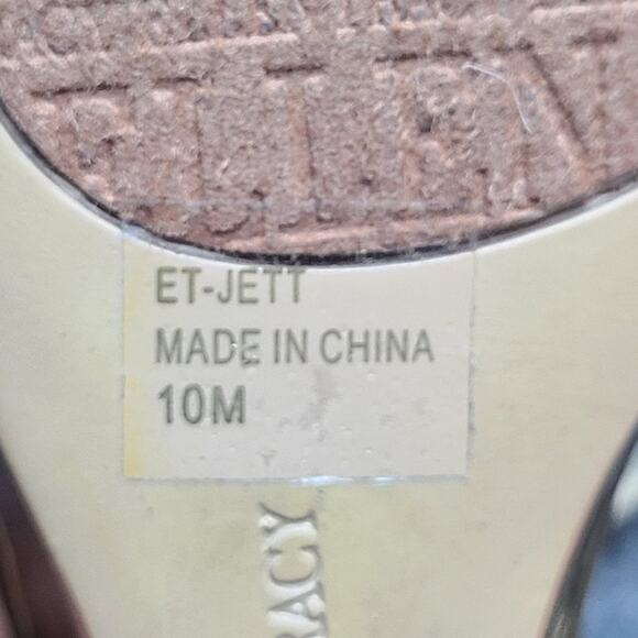 Ellen Tracy Shoes Womens Size 10M Wedge Sandals ET-JETT Strappy Slingback - Picture 8 of 9